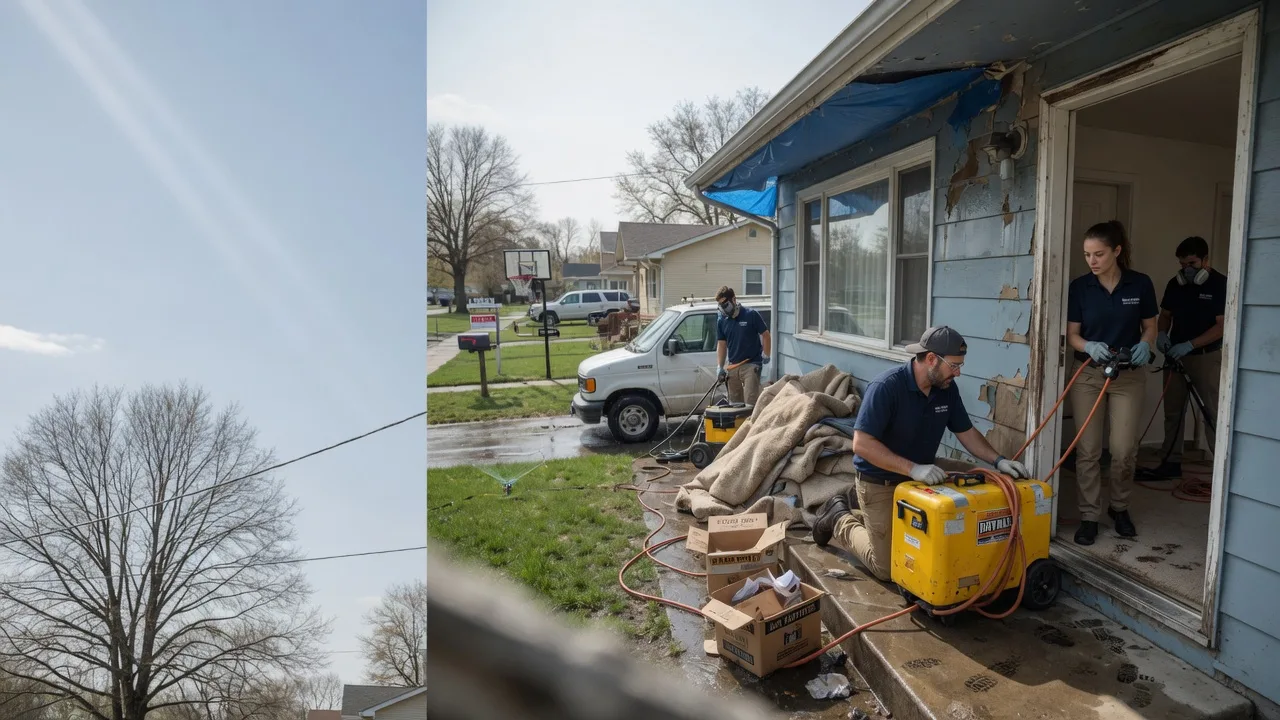 Basement Flood Cleanup in Omaha, NE near me